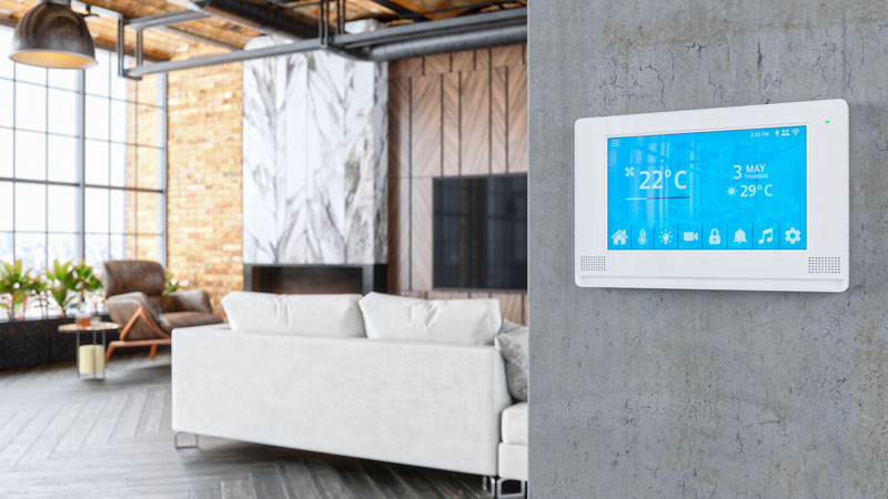 Thermostat intelligent maison